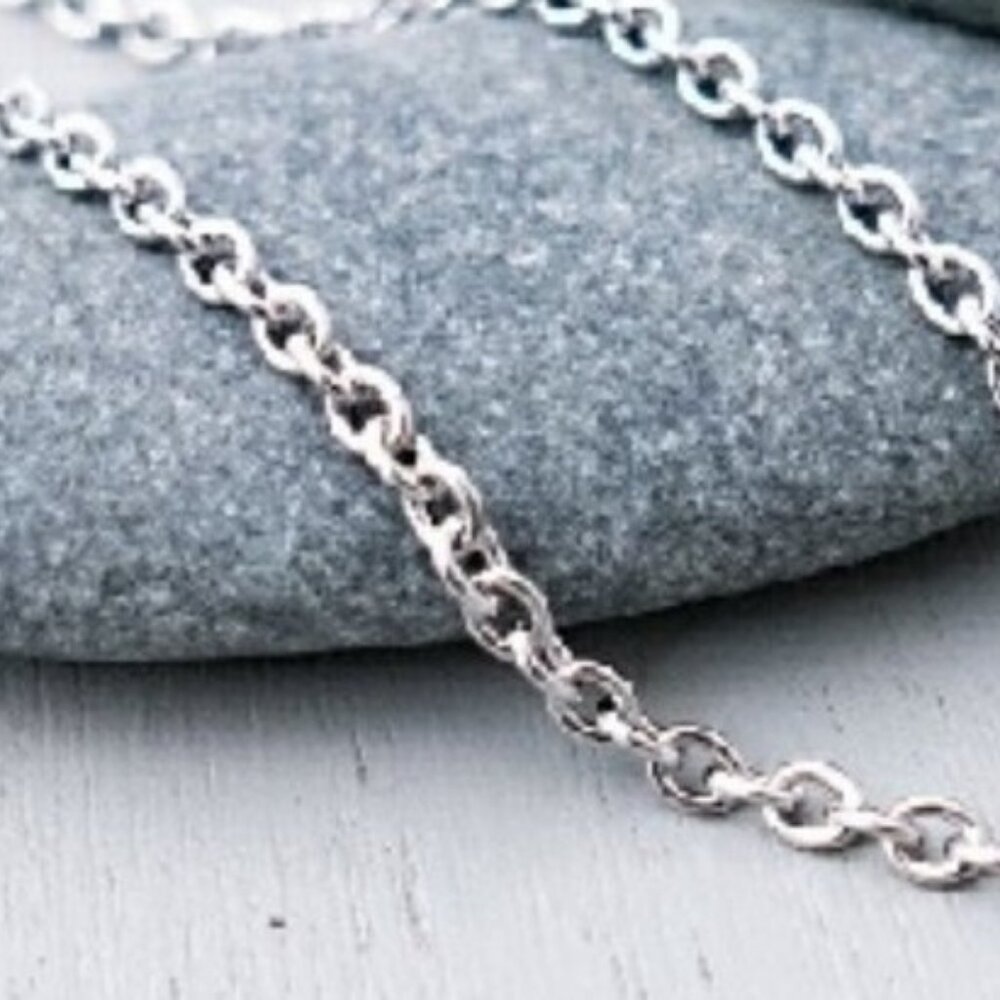 14k 20" Long 2 mm "O" Chain Necklace